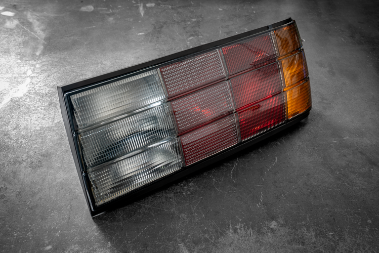 BMW E30 Late Model Clear MHW Style Tail Lights-Exterior Lights-grip-drift-Garagistic-bmw