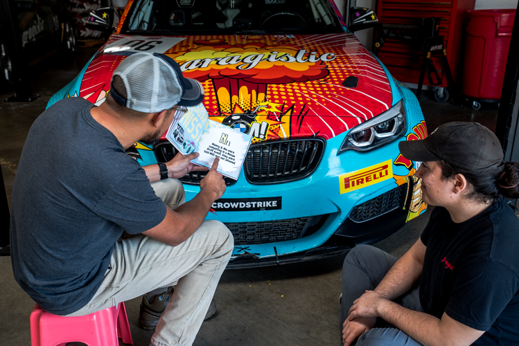 Garagistic Rome CP "ABC's of Drifting" Childrens Book-Merch and Apparel-grip-drift-Garagistic-bmw