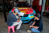 Garagistic Rome CP "ABC's of Drifting" Childrens Book-Merch and Apparel-grip-drift-Garagistic-bmw