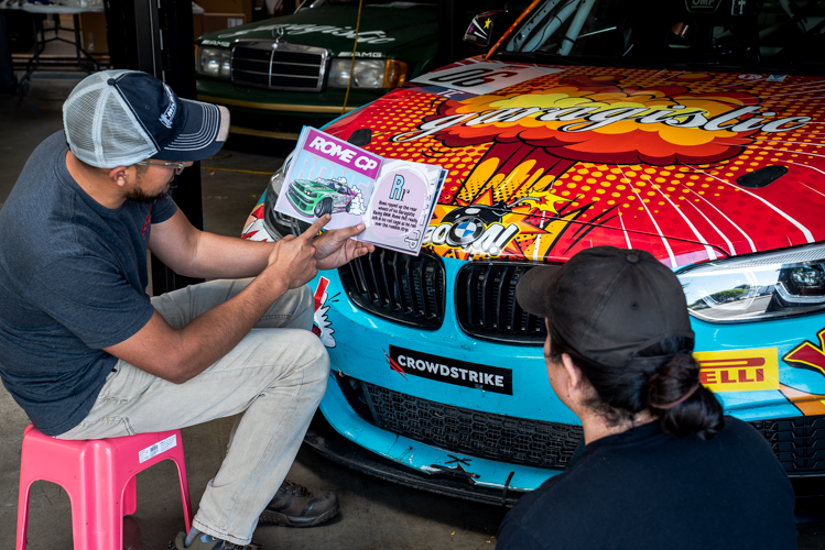 Garagistic Rome CP "ABC's of Drifting" Childrens Book-Merch and Apparel-grip-drift-Garagistic-bmw
