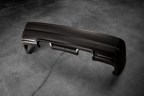 #E46 Non-M M3 Style Rear Bumper - 2 Door Coupe/Convertible, Sedan-Exterior Body Parts-grip-drift-2 Door-Style B-Garagistic-bmw