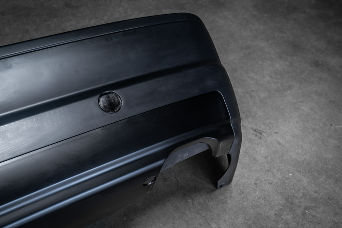 E46 Non-M M3 Style Rear Bumper - Coupe/Convertible, Sedan