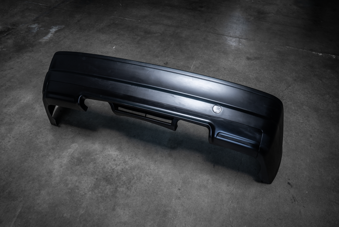 E46 Non-M M3 Style Rear Bumper - Coupe/Convertible, Sedan