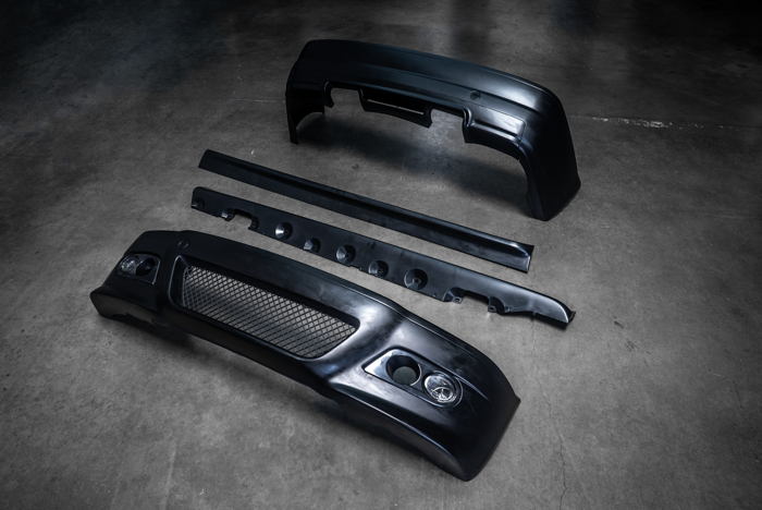 E46 Non-M M3 Style Complete Body Kit - 2 Door Coupe/Convertible, 4 Door Sedan