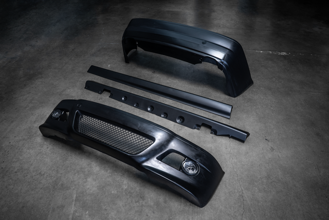 E46 Non-M M3 Style Complete Body Kit - 2 Door Coupe/Convertible, 4 Door Sedan