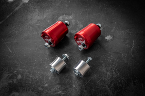 BMW E90/E92/E93 M3 S65 V8 Polyurethane Motor Mount Bushings-Motor and Transmission Mounts-grip-drift-Aluminum-Add matching transmission bushings-Garagistic-bmw