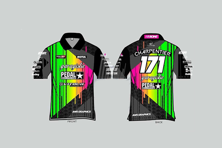 Rome Charpentier Garagistic 2024 FD Team Jerseys-Merch and Apparel-grip-drift-Shirt-Small-Garagistic-bmw