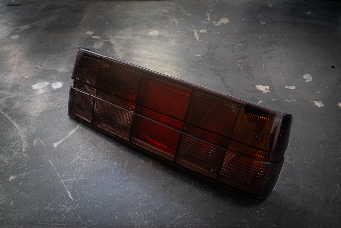 BMW E30 Early Model Startec Style Tail Lights - Smoked Pink-Exterior Lights-grip-drift-Garagistic-bmw