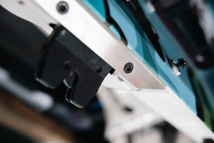 E36 Trunk Latch Reinforcement Plate