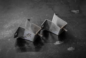 BMW E30 Euro Front Bumper Brackets - 318, 320, 325 - 51111888122-Exterior Body Parts-grip-drift-Garagistic-bmw