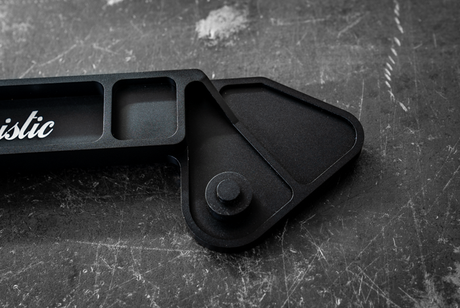 Billet E30 Radiator Bracket Mount - 17111709347-Engine Accessories-grip-drift-Clear Anodize-Garagistic-bmw
