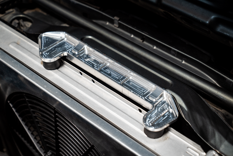 Billet E30 Radiator Bracket Mount - 17111709347-Engine Accessories-grip-drift-Clear Anodize-Garagistic-bmw