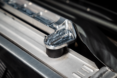Billet E30 Radiator Bracket Mount - 17111709347-Engine Accessories-grip-drift-Clear Anodize-Garagistic-bmw