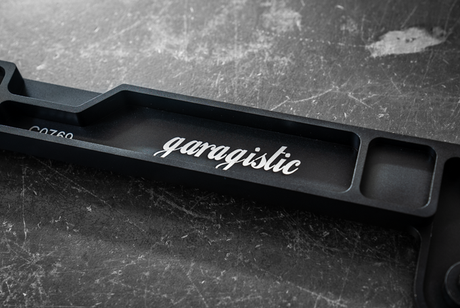 Billet E30 Radiator Bracket Mount - 17111709347-Engine Accessories-grip-drift-Clear Anodize-Garagistic-bmw