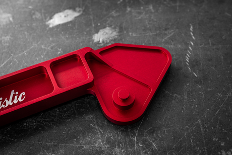 Billet E30 Radiator Bracket Mount - 17111709347-Engine Accessories-grip-drift-Clear Anodize-Garagistic-bmw