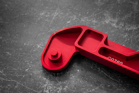 Billet E30 Radiator Bracket Mount - 17111709347-Engine Accessories-grip-drift-Clear Anodize-Garagistic-bmw