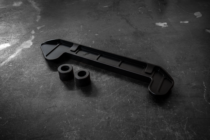 Billet E30 Radiator Bracket Mount - 17111709347-Engine Accessories-grip-drift-Black Anodize-Garagistic-bmw