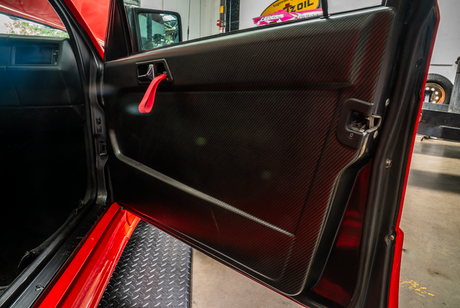 Garagistic Mercedes 190E W201 Carbon Fiber Door Card/Panels-Interior Parts-grip-drift-Garagistic-bmw