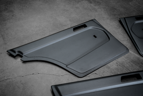 Garagistic Mercedes 190E W201 Carbon Fiber Door Card/Panels-Interior Parts-grip-drift-Garagistic-bmw