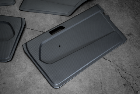 Garagistic Mercedes 190E W201 Carbon Fiber Door Card/Panels-Interior Parts-grip-drift-Garagistic-bmw