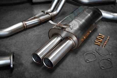 Mercedes 190E 16v (W201) 16v Full Exhaust System-Exhaust Parts-grip-drift-Yes-Garagistic-bmw