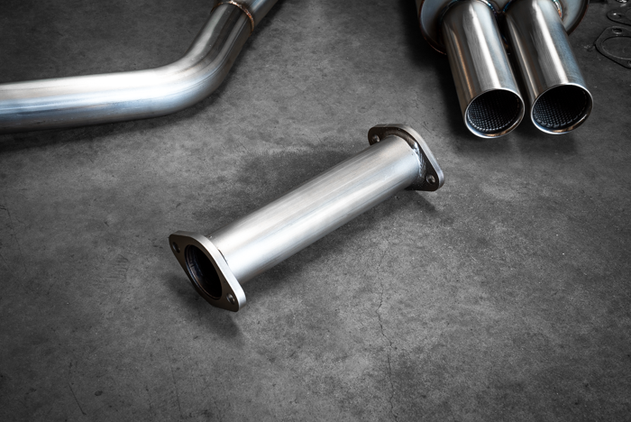 Mercedes 190E 16v (W201) 16v Full Exhaust System-Exhaust Parts-grip-drift-Yes-Garagistic-bmw