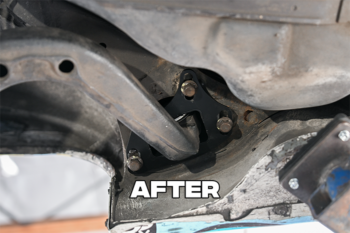 E36, E46, Z4 High Adjustment Trailing Arm Toe Brackets