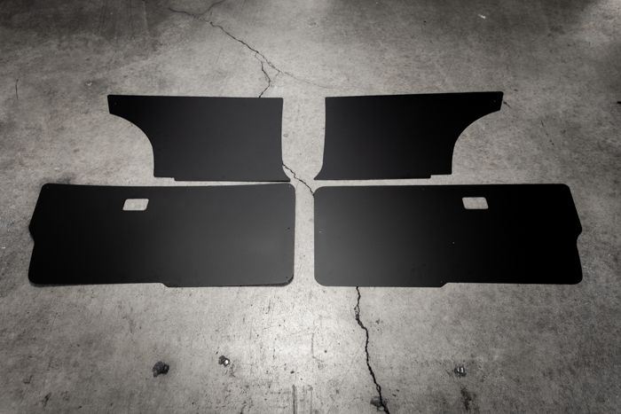 Garagistic BMW E30 Aluminum Door Cards/Panels - Coupe