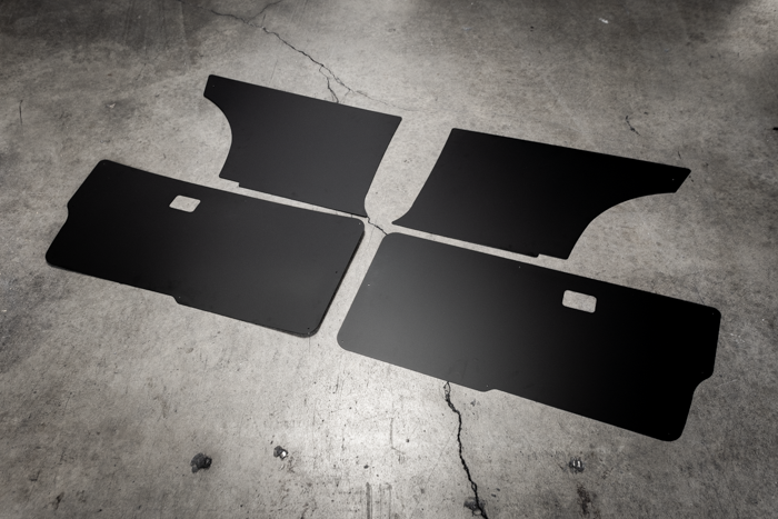 Garagistic BMW E30 Aluminum Door Cards/Panels - Coupe