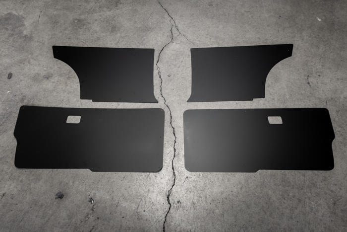 Garagistic BMW E30 Aluminum Door Cards/Panels - Coupe