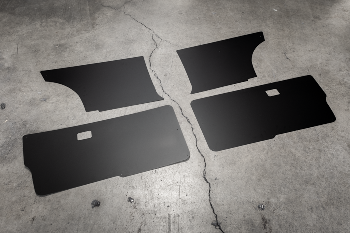 Garagistic BMW E30 Aluminum Door Cards/Panels - Coupe