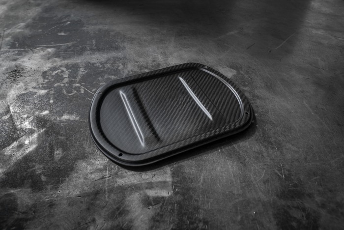 Carbon E30 Gas Tank Cover 51711884758 - 325i, 318i, M3