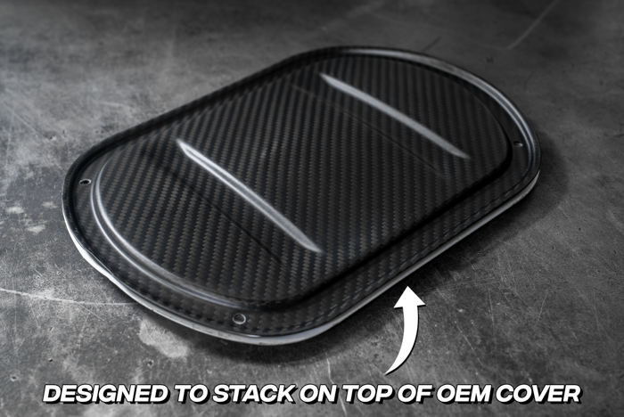 Carbon E30 Gas Tank Cover 51711884758 - 325i, 318i, M3