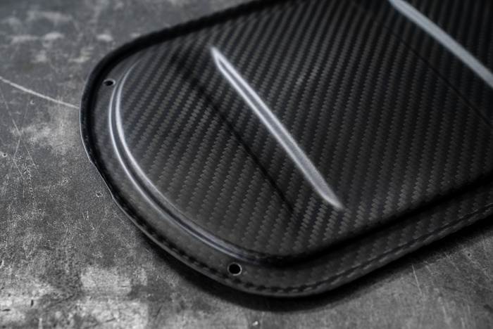 Carbon E30 Gas Tank Cover 51711884758 - 325i, 318i, M3