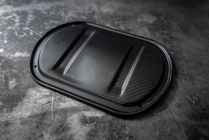 Carbon E30 Gas Tank Cover 51711884758 - 325i, 318i, M3