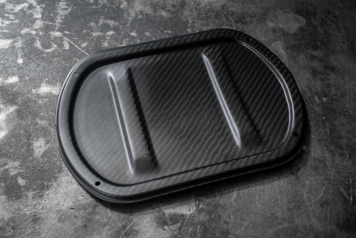 Carbon E30 Gas Tank Cover 51711884758 - 325i, 318i, M3