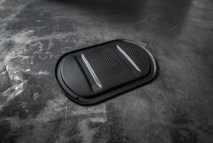 Carbon E30 Gas Tank Cover 51711884758 - 325i, 318i, M3