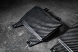 E30 Fog Light Deletes - Carbon Fiber 51711979322 / 51711979321