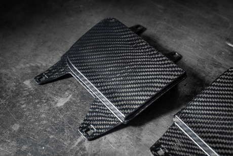 E30 Fog Light Deletes - Carbon Fiber 51711979322 / 51711979321