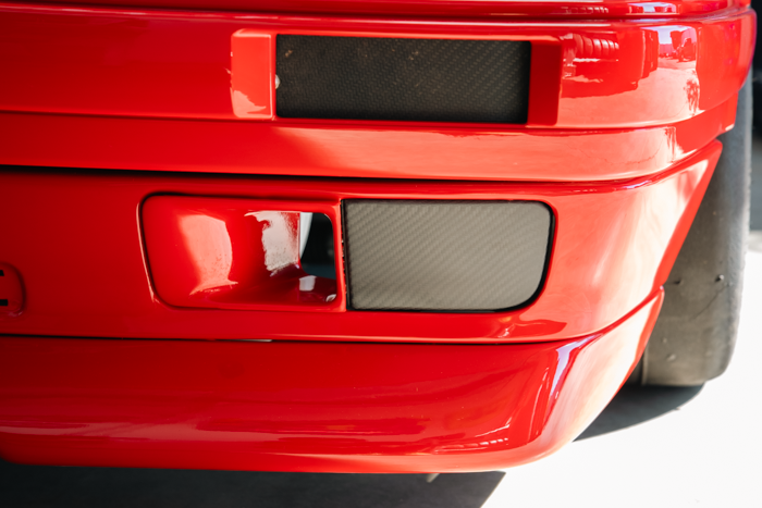 E30 Fog Light Deletes - Carbon Fiber 51711979322 / 51711979321