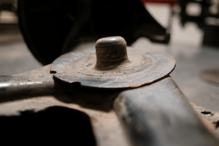 E30 Rear Trailing Arm Spring Perch Reinforcement Plate