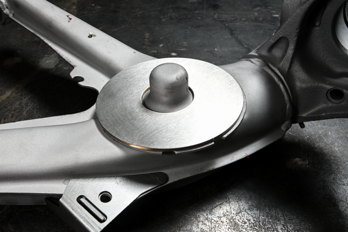 E30 Rear Trailing Arm Spring Perch Reinforcement Plate