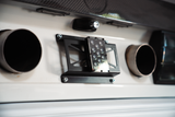 rain light bracket universal garagistic bmw e30 e36 license plate frame racecar track car 