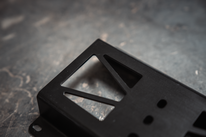 rain light bracket universal garagistic bmw e30 e36 license plate frame racecar track car 