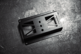 rain light bracket universal garagistic bmw e30 e36 license plate frame racecar track car 