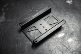 rain light bracket universal garagistic bmw e30 e36 license plate frame racecar track car 