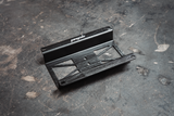 rain light bracket universal garagistic bmw e30 e36 license plate frame racecar track car 
