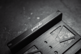 rain light bracket universal garagistic bmw e30 e36 license plate frame racecar track car 
