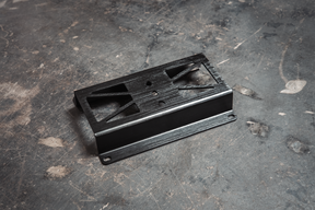 rain light bracket universal garagistic bmw e30 e36 license plate frame racecar track car 