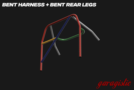 E30 DIY Weld-it-Yourself Roll Bar - Coupe & Sedan-Roll Bars-grip-drift-Garagistic-bmw